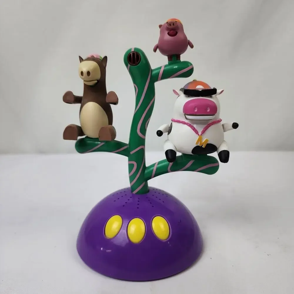 Takara 2006 Mock U Rappers Talking Toy Funky Farm Animals Horse Pig Cow Tested